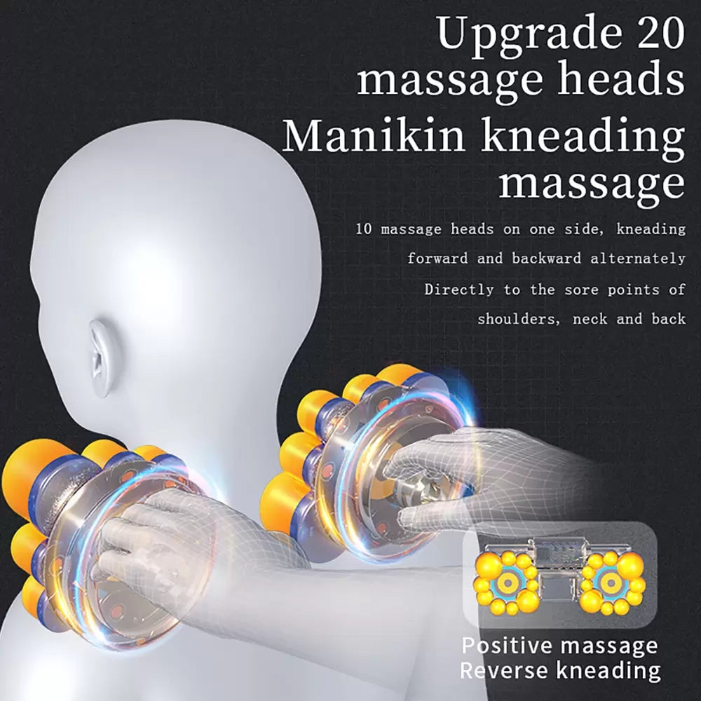 ThermaLux™ Deep Vibrating Shiatsu Massage