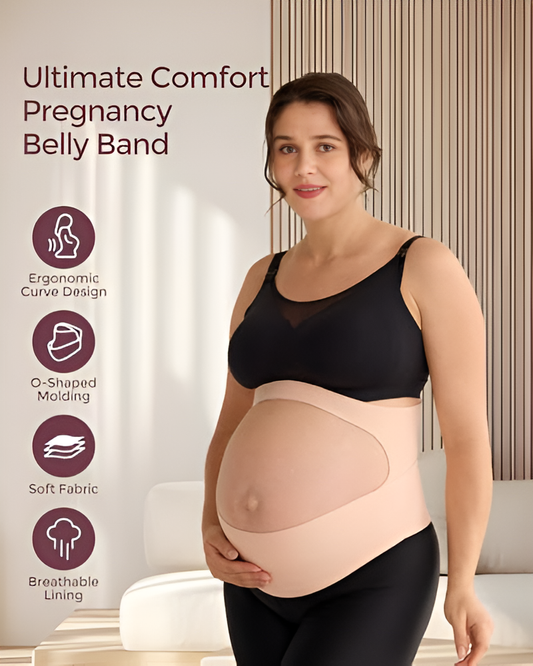 BumpEase™ - Invisible Belly Band Support for Growing Bumps