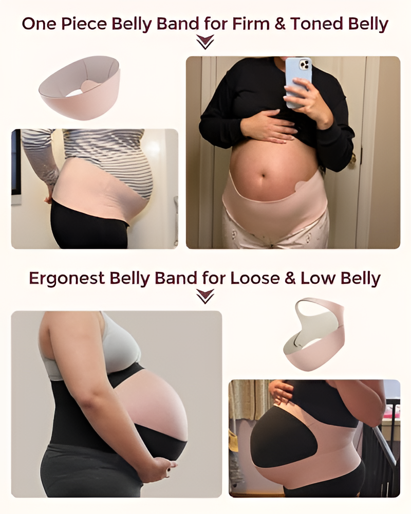 BumpEase™ - Invisible Belly Band Support for Growing Bumps