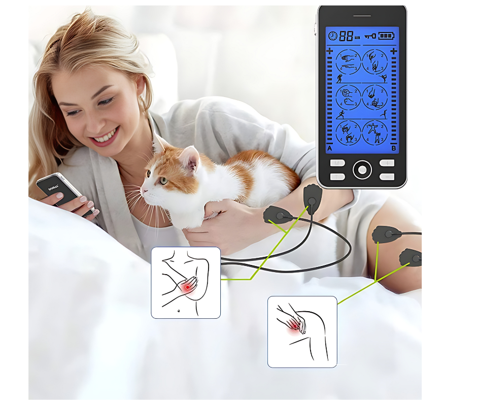 MuscleMaster™ - Revitalizing 24 preprogramed Massager , Belt, & Shoes