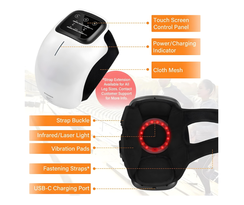 KneeKare™-Infrared Knee Massager for Healing & Pain Relief