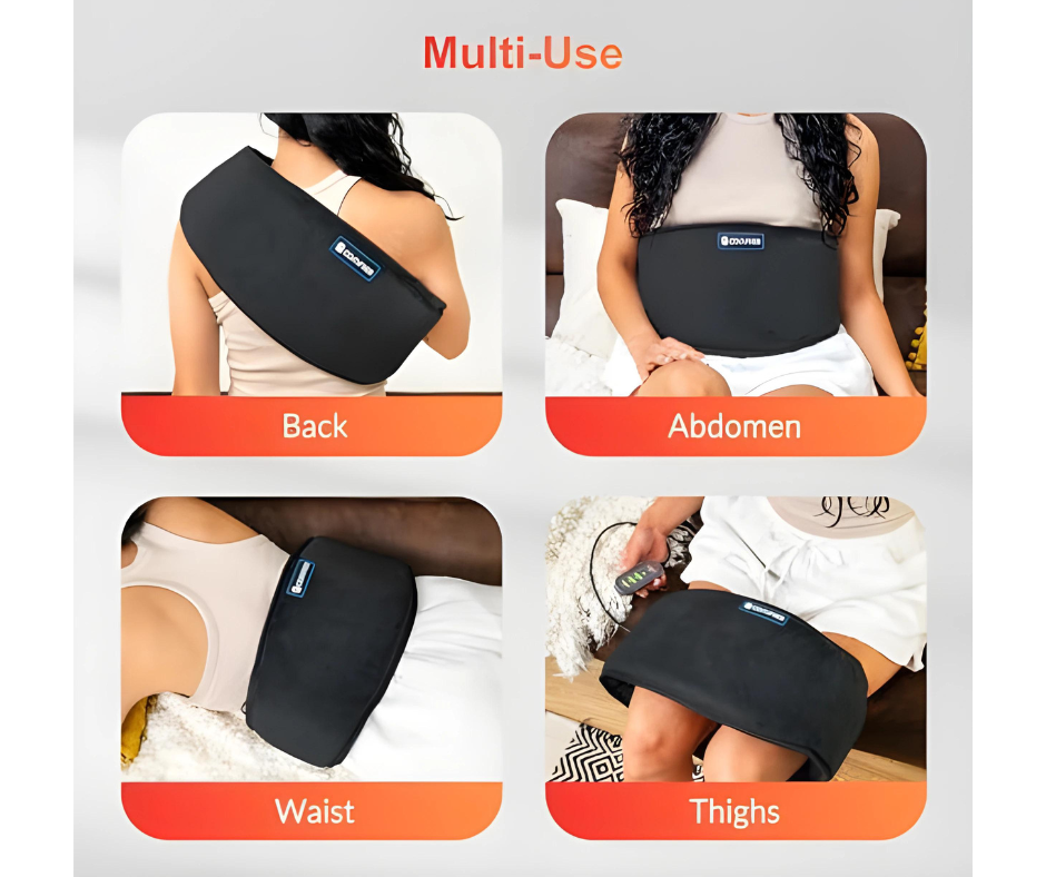 ThermaSoothe™ - Soothing Heat & Massage to Relieve Menstrual Cramps and Back Pain