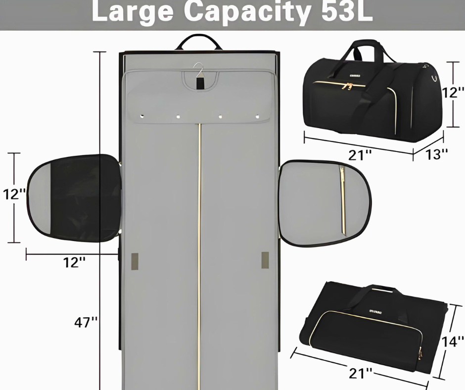 DuffleMate™- 4 in 1 Convertible Garment bag