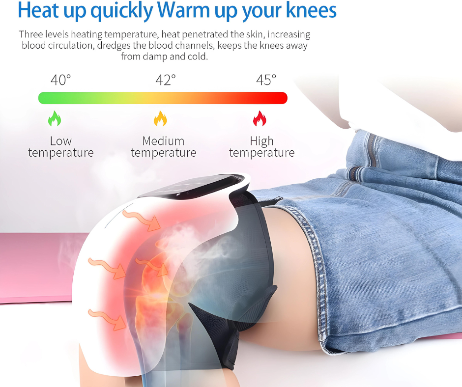 KneeKare™-Infrared Knee Massager for Healing & Pain Relief
