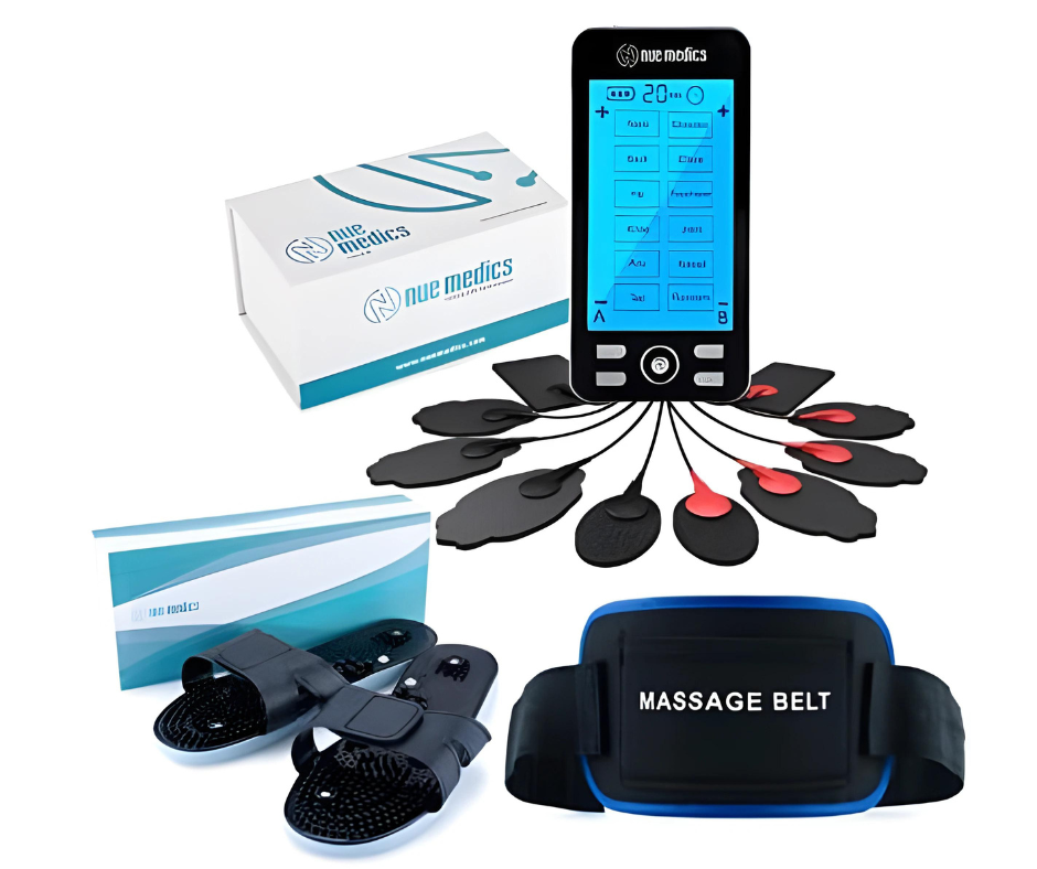 MuscleMaster™ - Revitalizing 24 preprogramed Massager , Belt, & Shoes