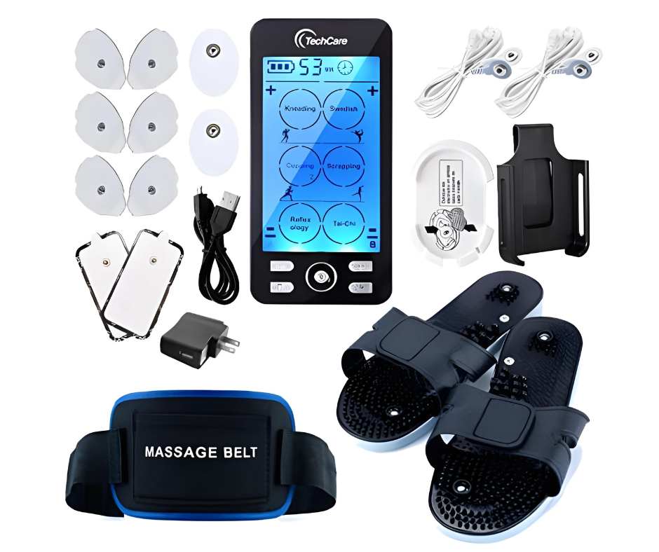 MuscleMaster™ - Revitalizing 24 preprogramed Massager , Belt, & Shoes