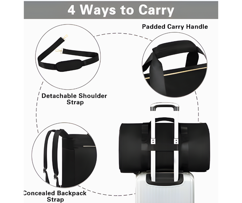 DuffleMate™- 4 in 1 Convertible Garment bag