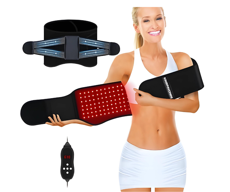 InfraLuxe™- Infrared Light Therapy Wrap Belt for Pain Relief