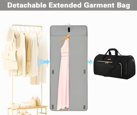 DuffleMate™- 4 in 1 Convertible Garment bag
