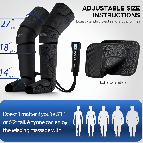 RevitaLeg™ - Sequential air compression to boost circulation and reduce swelling