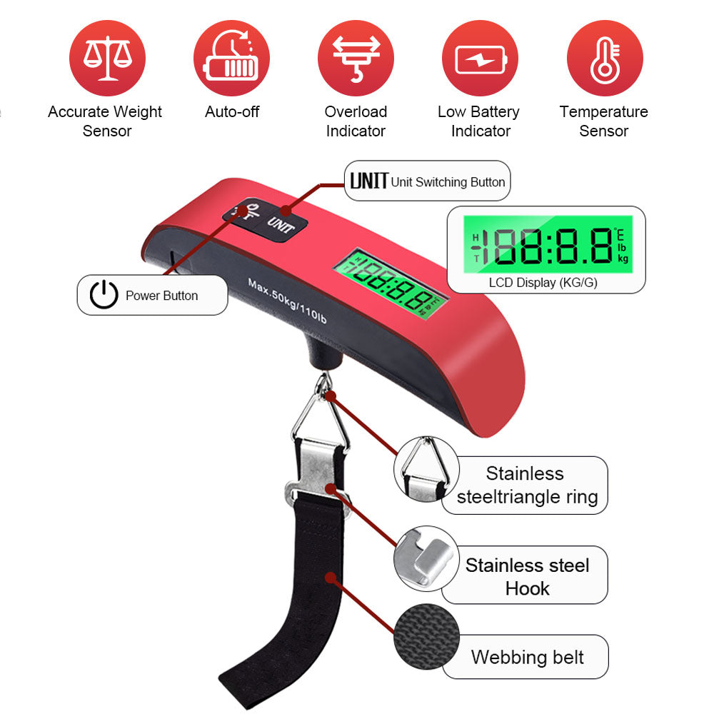 Luggage Lite ™ - 5 Core Travel Scale