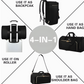 DuffleMate™- 4 in 1 Convertible Garment bag